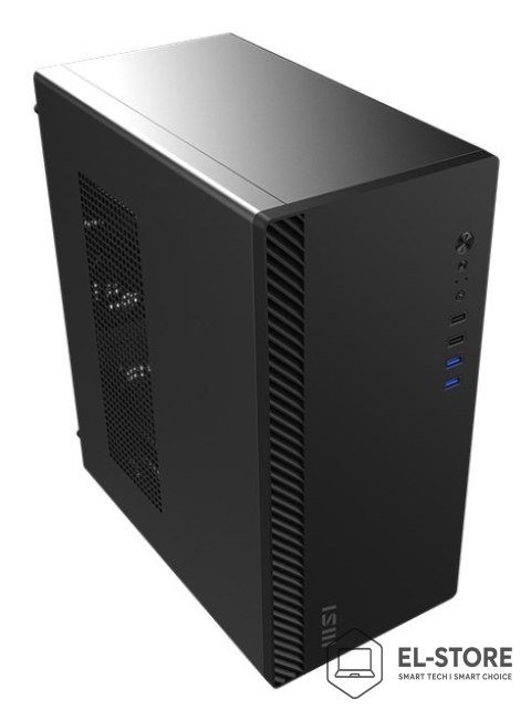 MSI MSI PRO SHIELD M100P zabezpieczenia & uchwyty komputerów Midi Tower Czarny
