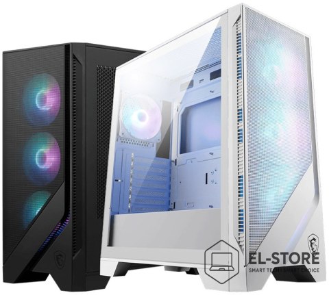 MSI Obudowa MSI MAG FORGE 320R WHITE AIRFLOW
