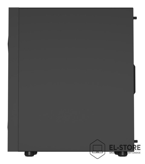 NATEC NATEC OBUDOWA GAMINGOWA GENESIS DIAXID 605F MIDI TOWER USB-C Z OKNEM CZARNA