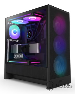 NZXT NZXT H5 Flow RGB Midi Tower Czarny
