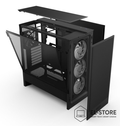 NZXT NZXT H5 Flow RGB Midi Tower Czarny