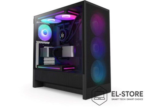 NZXT NZXT H5 Flow RGB Midi Tower Czarny