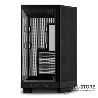 NZXT NZXT OBUDOWA KOMPUTEROWA NZXT H6 FLOW RGB MIDI TOWER Z OKNEM CZARNA