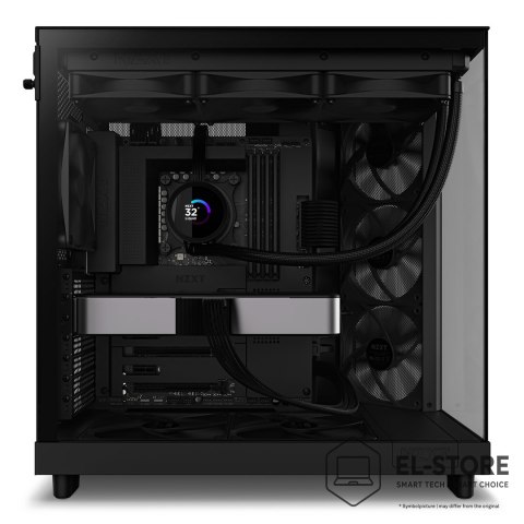 NZXT NZXT OBUDOWA KOMPUTEROWA NZXT OBUDOWA H6 FLOW MIDI TOWER Z OKNEM CZARNA