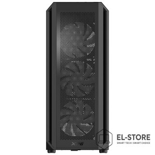 XPG XPG VALOR AIR PLUS Midi Tower Czarny