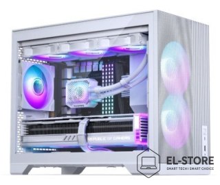 Phanteks Obudowa PC PHANTEKS XT M3, Mini Obudowa, mATX, RGB, Szkło hartowane - w tym 3x wentylatory 120 mm, biały
