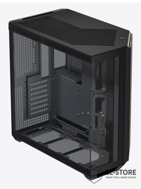 APNX Obudowa PC APNX V1, Midi-Tower, ATX, Tempered Glass, Holz, schwarz