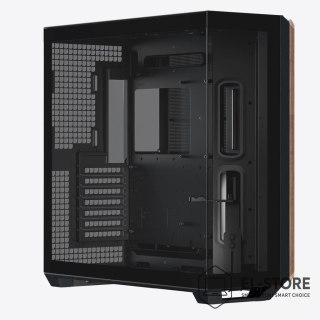 APNX Obudowa PC APNX V1, Midi-Tower, ATX, Tempered Glass, Holz, schwarz