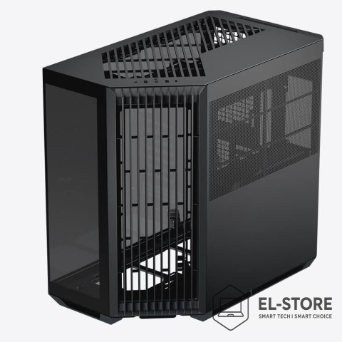 APNX Obudowa do komputera APNX V1 PC-Gehäuse, Midi-Tower, ATX, czarna, szkło hartowane