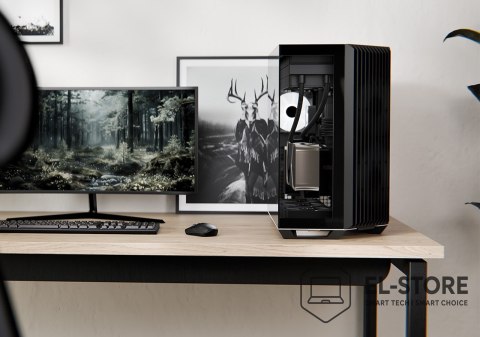 APNX Obudowa do komputera APNX V1 PC-Gehäuse, Midi-Tower, ATX, czarna, szkło hartowane