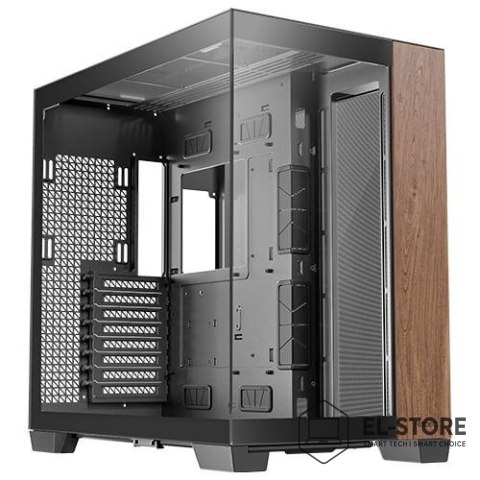Antec Obudowa komputerowa Antec C8 Wood Full Tower Czarny, Drewno