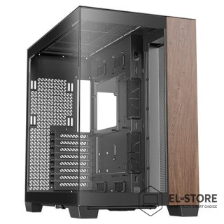 Antec Obudowa komputerowa Antec C8 Wood Full Tower Czarny, Drewno