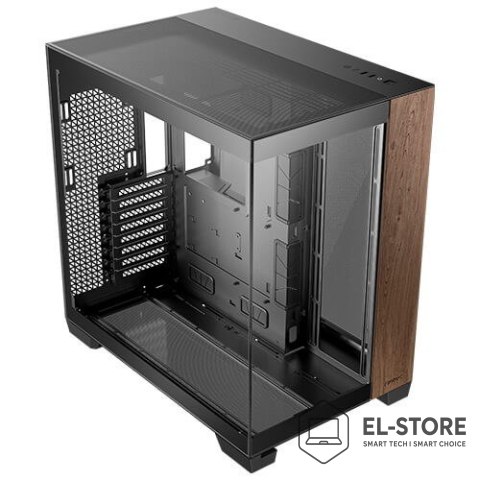Antec Obudowa komputerowa Antec C8 Wood Full Tower Czarny, Drewno