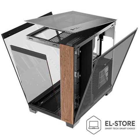 Antec Obudowa komputerowa Antec C8 Wood Full Tower Czarny, Drewno