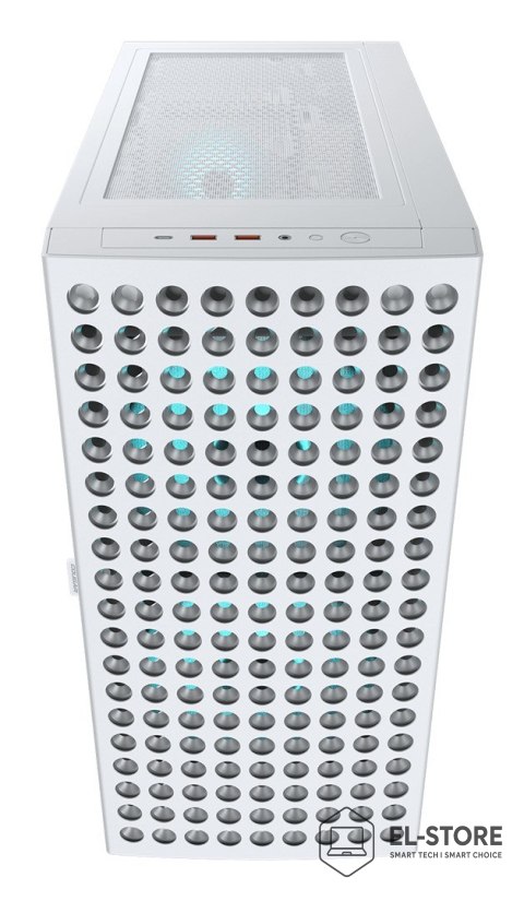 COUGAR Cougar Obudowa Midi-Tower Airface ECO, ARGB, Biały