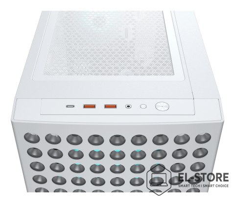 COUGAR Cougar Obudowa Midi-Tower Airface ECO, ARGB, Biały
