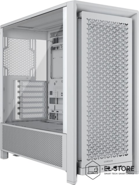 Corsair Obudowa CORSAIR Geh Midi FRAME 4000D Mid-Tower, Biały