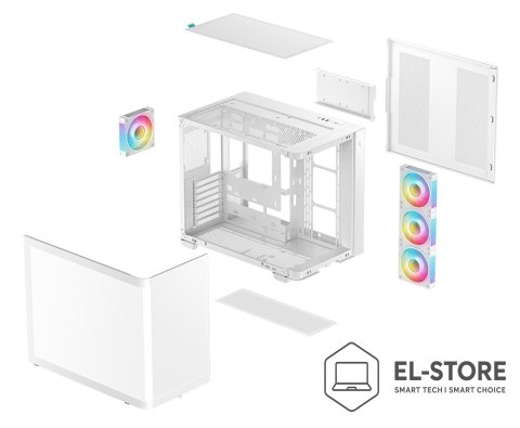 DEEPCOOL DeepCool CG530U 4F Tower Biały