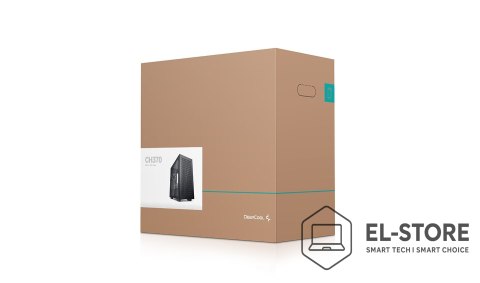 DEEPCOOL Obudowa Deepcool CH370 czarna (R-CH370-BKNAM1-G-1)