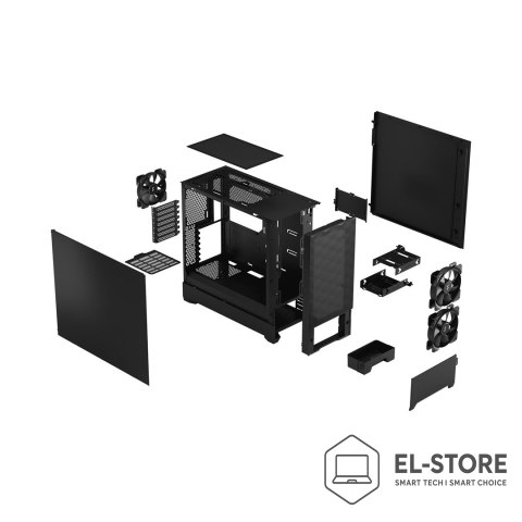 FRACTAL DESIGN Obudowa Fractal Pop Air Black Solid