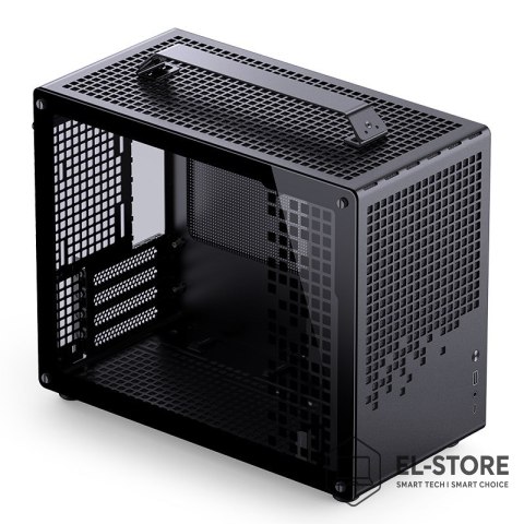 JONSPLUS Obudowa Jonsplus MATX Uchwyt Case Z20 - czarny
