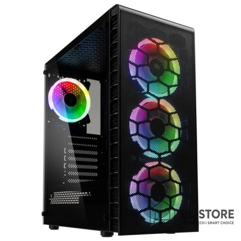 KOLINK Kolink Observatory Lite Mesh RGB Mid Tower - czarny