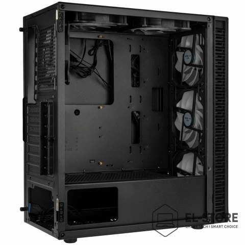 KOLINK Obudowa Kolink Observatory HF Mesh ARGB Midi Tower - czarny