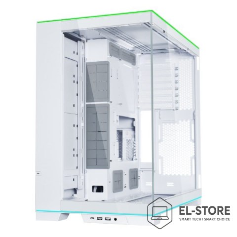 LIAN LI Lian Li O11D EVO RGB, Szkło hartowane - białe