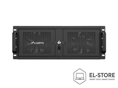 Lanberg Obudowa do serwera modułowego Rack 4U Lanberg SC01-5204-12B