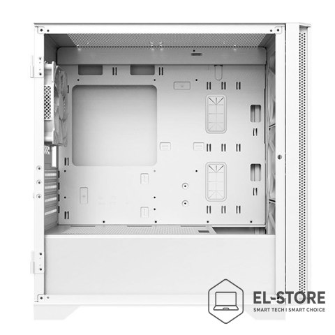 Montech Montech AIR 100 ARGB, Micro-ATX, szkło hartowane - białe