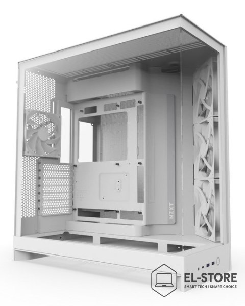 NZXT Obudowa NZXT H9 Flow Midi Tower Biały