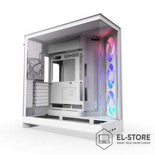 NZXT Obudowa NZXT H9 Flow RGB Midi Tower Biały