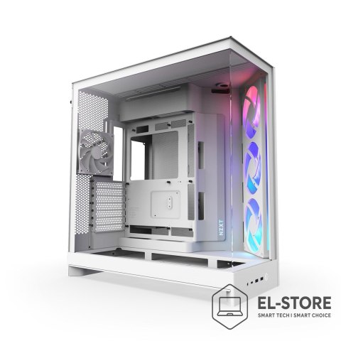 NZXT Obudowa NZXT H9 Flow RGB Midi Tower Biały