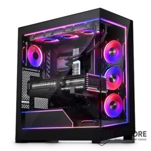 Phanteks Phanteks NV5 Premium DRGB Kit + Power Hub, 3x na ramę zewnętrzną, 1x osłona płyty głównej - czarna