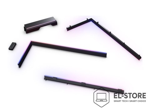 Phanteks Phanteks NV5 Premium DRGB Kit + Power Hub, 3x na ramę zewnętrzną, 1x osłona płyty głównej - czarna
