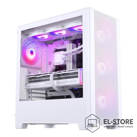 Phanteks Phanteks XT Pro Ultra Szkło Hartowane Szyby, D-RGB - białe