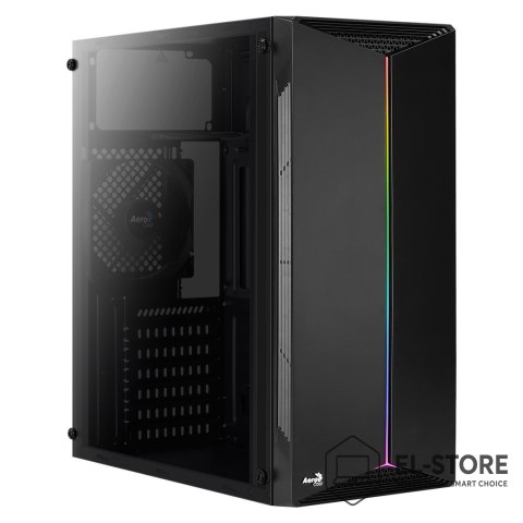 Aerocool Obudowa Aerocool PGS SPLIT A AEROPGSSPLIT-A-BKRGB (ATX, Micro ATX, Mini ITX; kolor czarny)