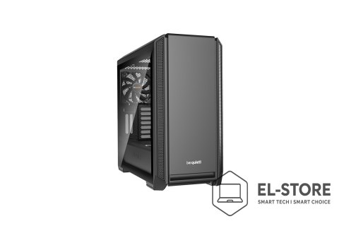 BE QUIET! Obudowa BE QUIET! SILENT BASE 601 BGW26 (ATX, Extended ATX, Mini ATX, Mini ITX; kolor czarny)