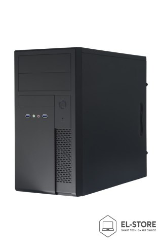 Chieftec Obudowa Chieftec Elox XT-01B-350GPB (Micro ATX; kolor czarny)