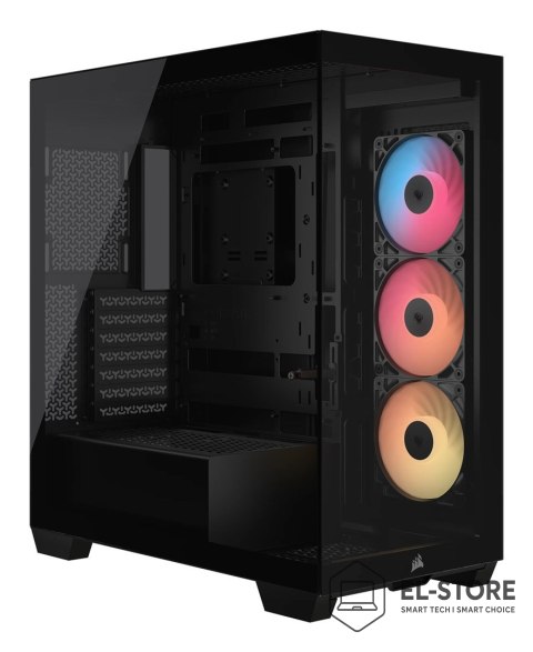 Corsair Obudowa Corsair 3500X RSR ARGB Tempered Glass Mid-Tower, Black