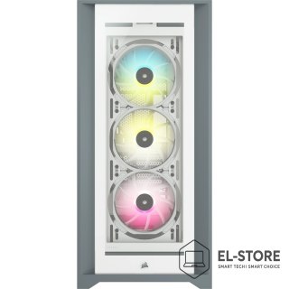Corsair Obudowa Corsair iCUE 5000X RGB Mid-Tower ATX Tempered Glass White (CC-9011213-WW)