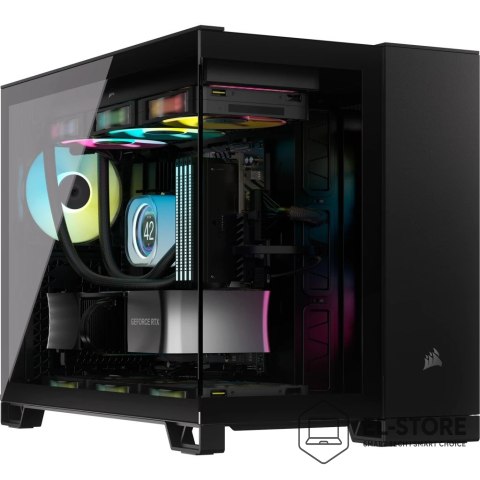 Corsair Obudowa Micro-ATX CORSAIR 2500X LINK Tempe