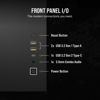 Corsair Obudowa Micro-ATX CORSAIR 2500X LINK Tempe