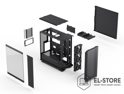 FRACTAL DESIGN Epoch Black TG RGB Light tint