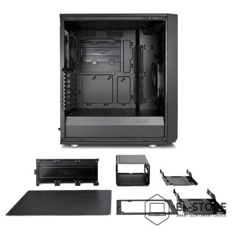 FRACTAL DESIGN Fractal Design Meshify C Midi Tower Czarny