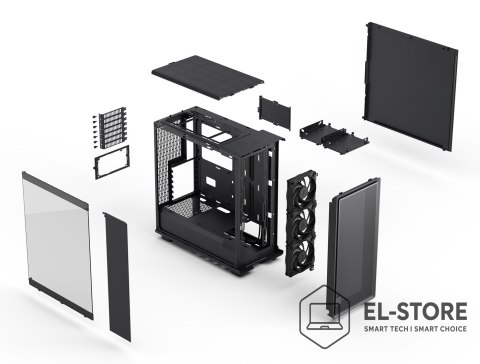 FRACTAL DESIGN Okulary słoneczne Epoch Black TG Light tint