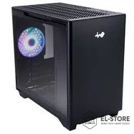 IN WIN InWin A3 Mini-Tower Tempered Glass - schwarz