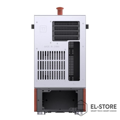 Jonsbo Obudowa PC Jonsbo T7, Midi-Tower, mATX, Szkło Hartowane - srebrne