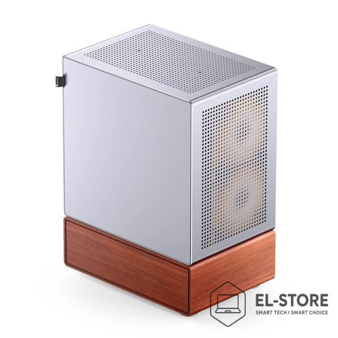Jonsbo Obudowa PC Jonsbo T7, Midi-Tower, mATX, Szkło Hartowane - srebrne