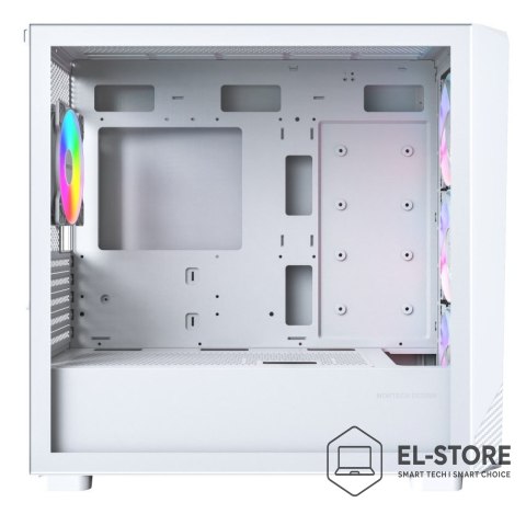 Montech Montech X5M (W) zabezpieczenia & uchwyty komputerów Micro Tower Biały